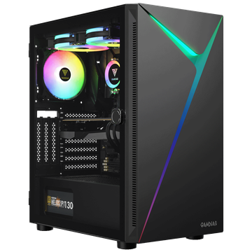 Zeus Desktop PC, Ryzen 5 7500F, 16GB DDR5, SSD 1TB, RX6650 - Ryzen 5 7500F/16GB/1TB/RX6650