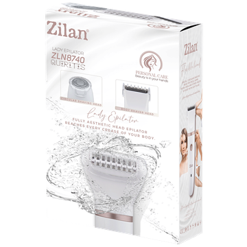 Zilan Epilator, 3u1, IPx7 - ZLN8740 Quirtis