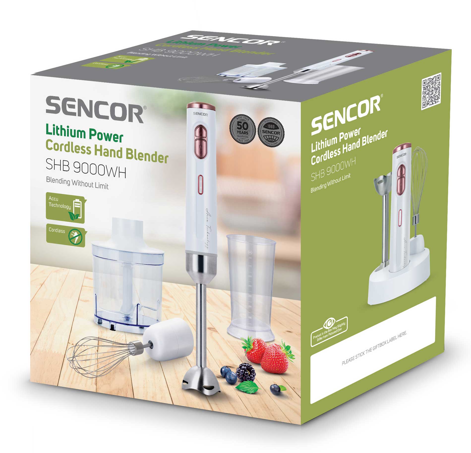 Bežični blender SHB 9000 WH Sencor