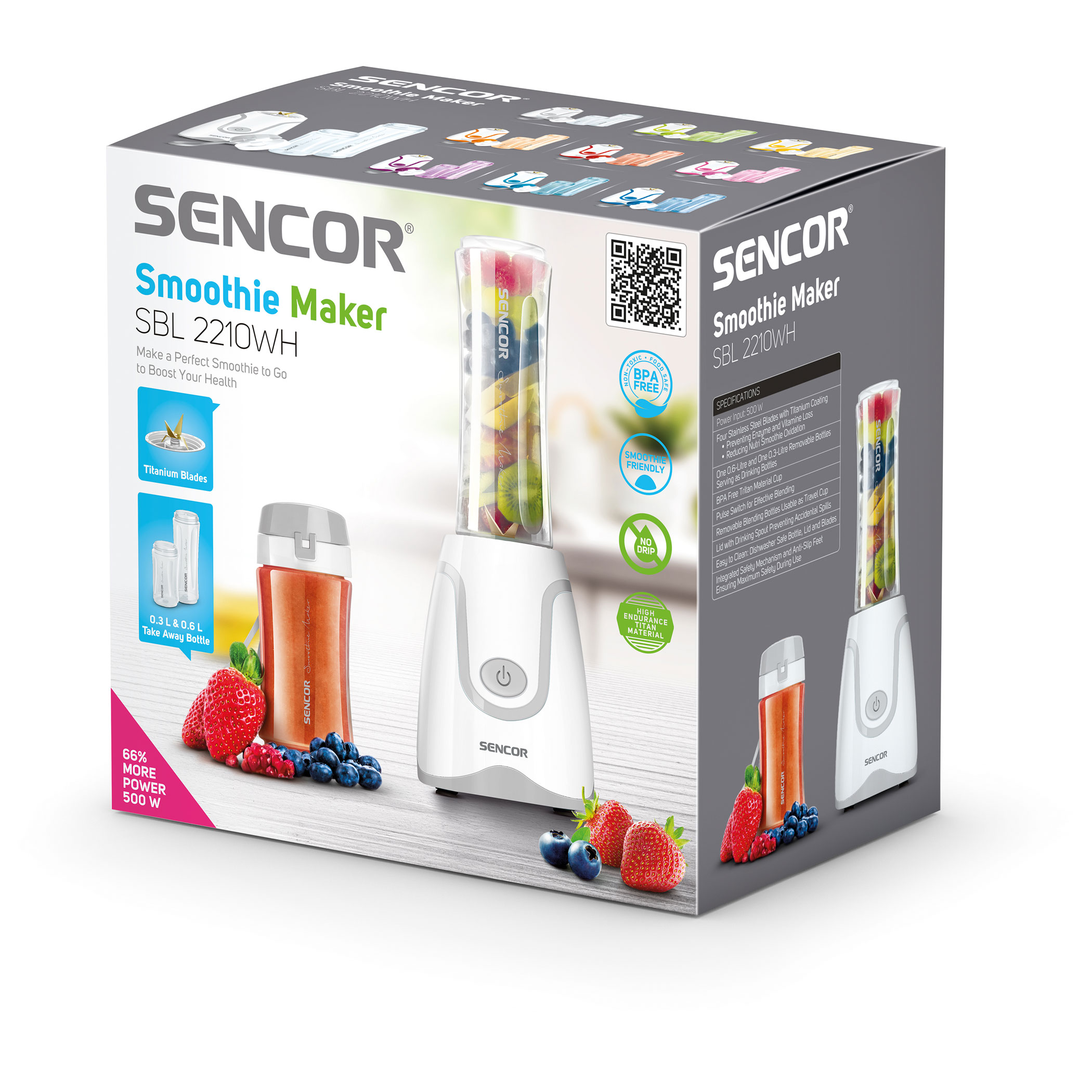 Smoothie blender SBL 2210WH Sencor