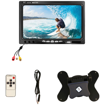 NN-Su 7" HD monitor za automobil, PC, 12/24V, HDMI, VGA - YB-700A-1