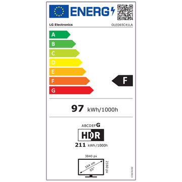 LG Televizor Smart OLED 4K UHD 65" - OLED65C41LA
