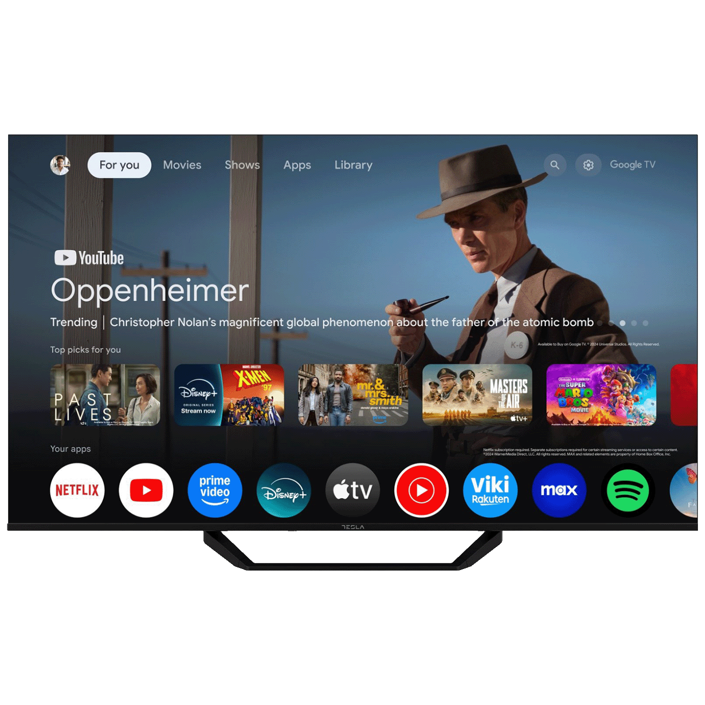 Tesla Televizor Smart LED 4K UltraHD 55", Google TV - 55E655BUS