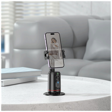 hoco. Držač za telefon s automatskim praćenjem lica, 360° - K23 Lotus