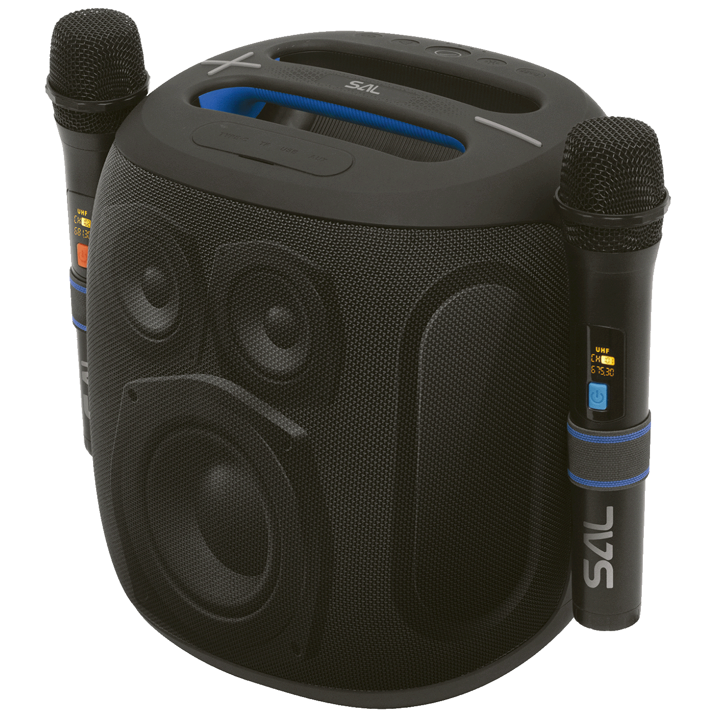 SAL Zvučnik bežični sa mikrofonom,Boombox,Bluetooth,100W,IPX5 - PARCUBE