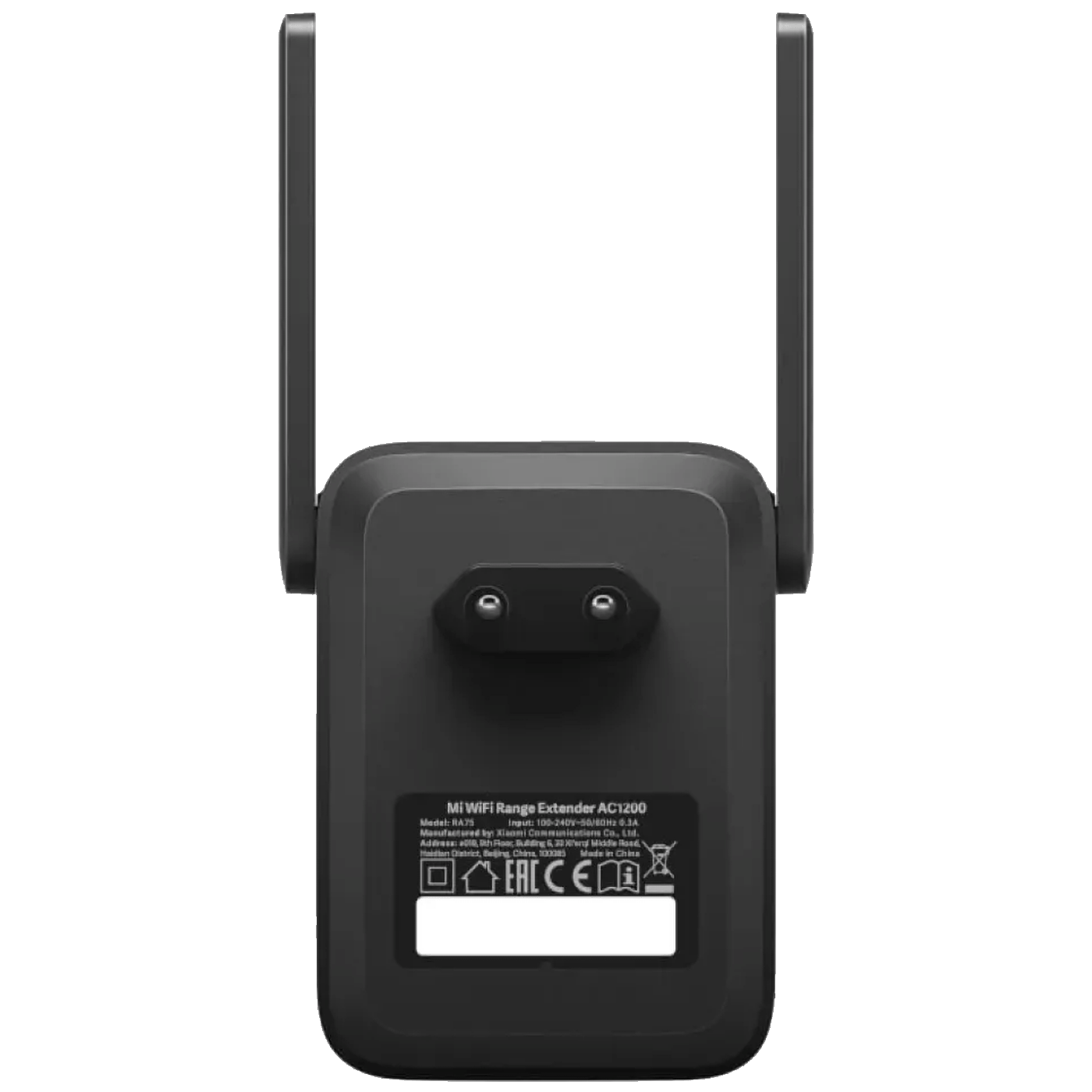 Xiaomi Wireless-N Extender-Access Point, Dual Band, 1200Mbps - Mi WiFi Range Extender AC1200 EU