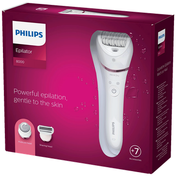 Philips Epilator za suhu i mokru kožu, Series 8000 - BRE730/10