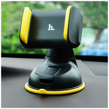 hoco. Auto držač za mobilne uređaje, vakuum - CA5 Yellow