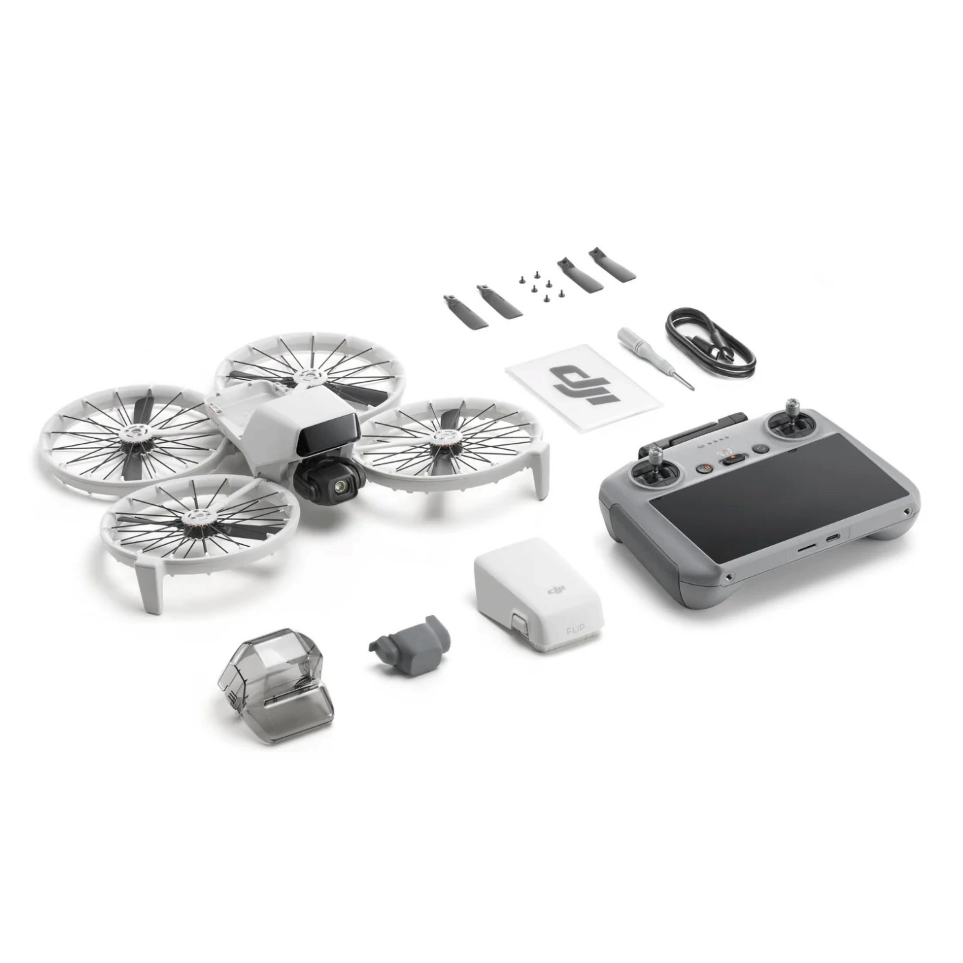 DJI Dron DJI Flip sa RC 2 kontroler, 4K video, 48 Mpixel - DJI Flip (DJI RC 2) (GL)