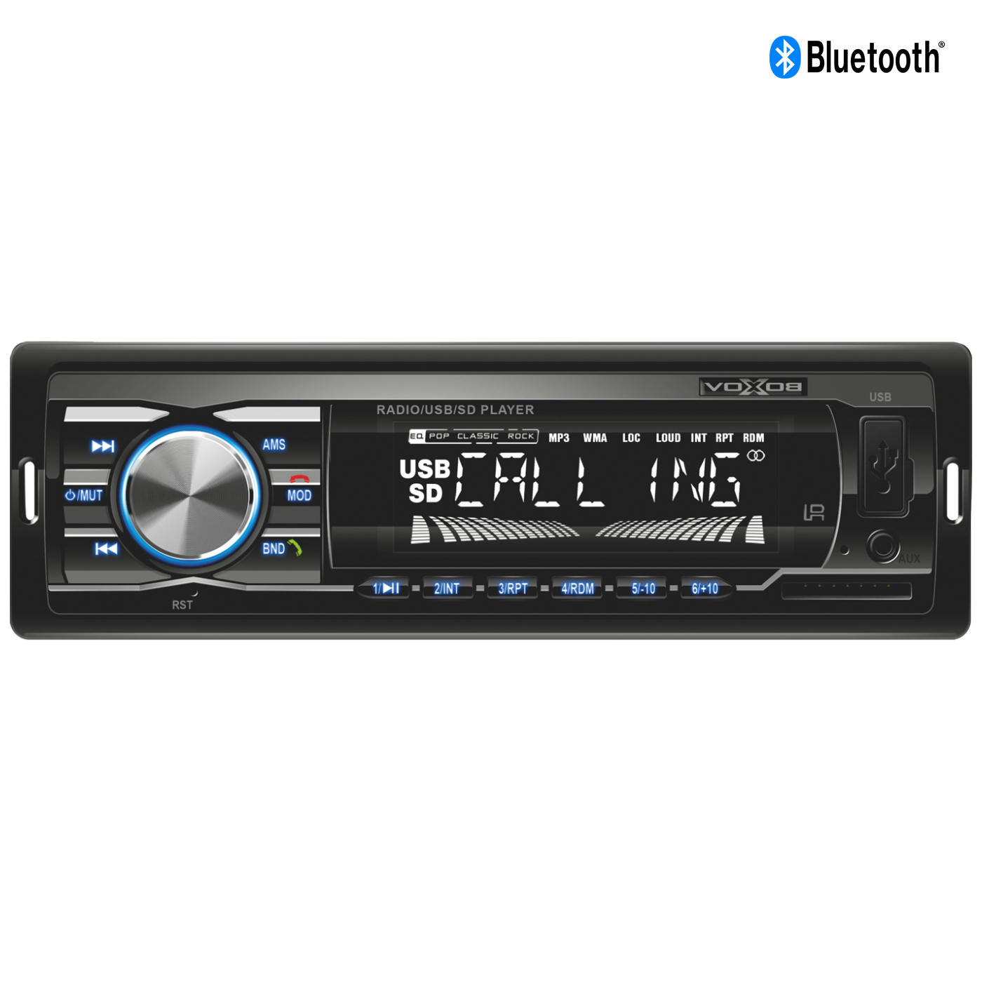 SAL Auto radio, 4 x 45W, Bluetooth, FM, USB/SD/AUX, daljinski - VB 3100