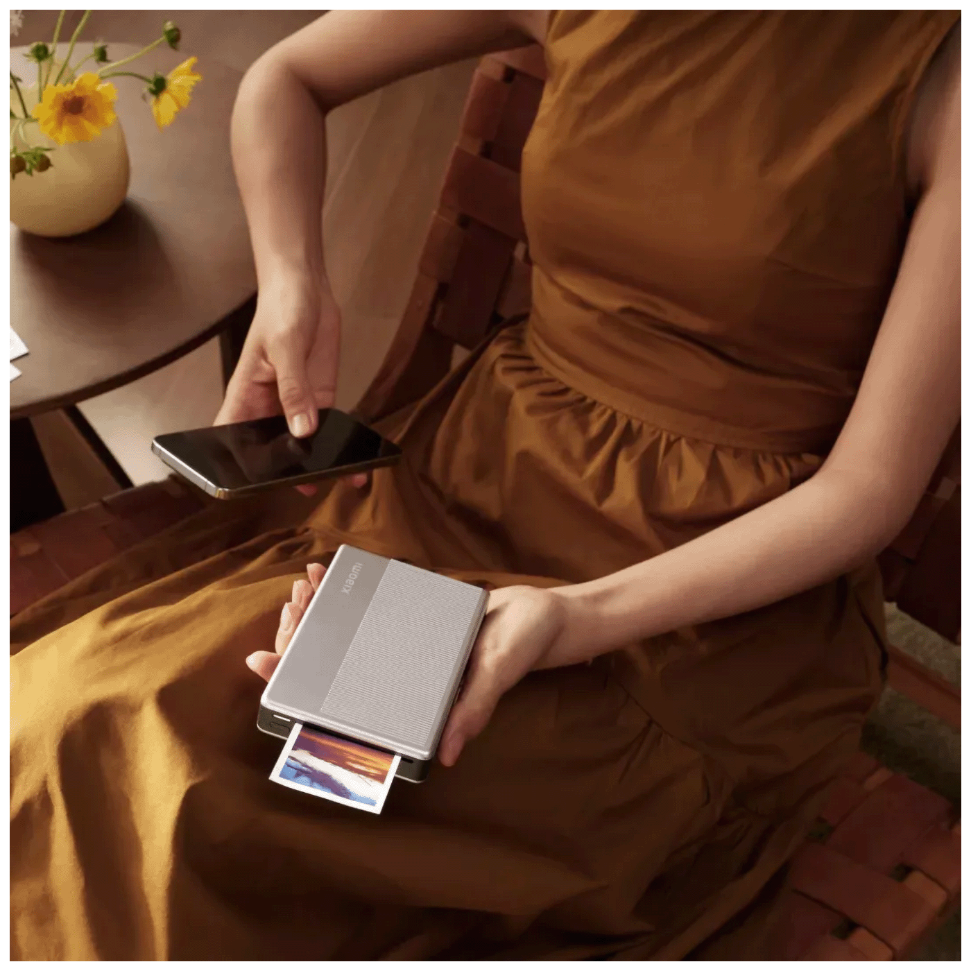 Xiaomi Prijenosni printer za mobitel, Zero INK, Bluetooth - Portable Photo Printer 1S