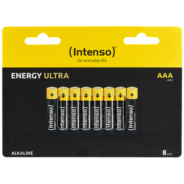 (Intenso) Baterija alkalna, AAA LR03/10, 1,5 V, blister 8 kom - AAA LR03/8