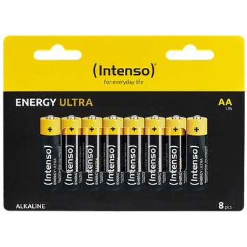 (Intenso) Baterija alkalna, AA LR06/8, 1,5 V, blister 8 kom - AA LR6/8
