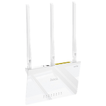 hoco. Wireless N Router, 3 porta, 300 Mbps, 3 x 5 dBi antena - HI30