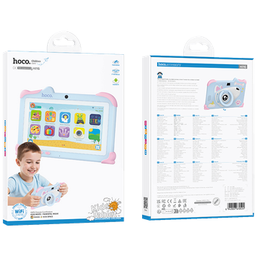 hoco. Tablet 7", Quad Core 1.3 GHz, RAM 4GB, 32GB, 3000 mAh - HI16 Blue