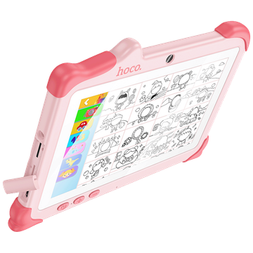 hoco. Tablet 7", Quad Core 1.3 GHz, RAM 4GB, 32GB, 3000 mAh - HI16 Pink