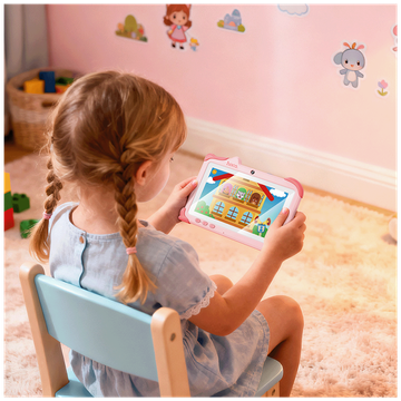 hoco. Tablet 7", Quad Core 1.3 GHz, RAM 4GB, 32GB, 3000 mAh - HI16 Pink