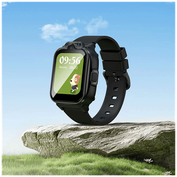 hoco. Pametni sat za djecu, 1.69" 4G GPS, WiFi - Y104 4G, Black