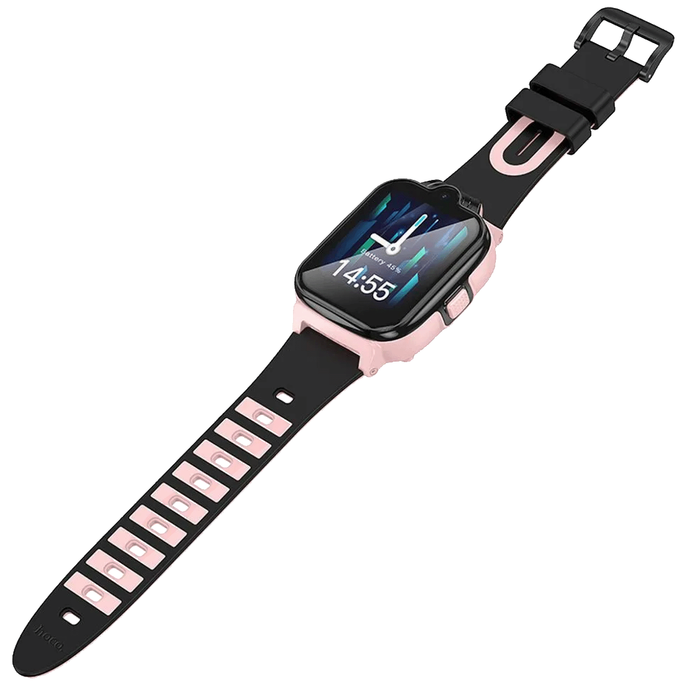 hoco. Pametni sat za djecu, 1.69" 4G GPS, WiFi, pink/crna - Y104 4G, Pink