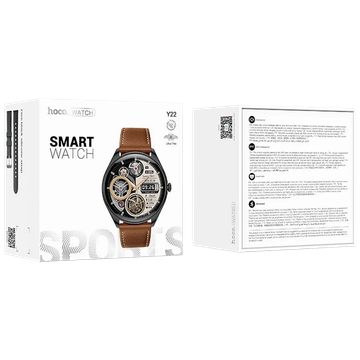 hoco. Pametni sat, 1.43" AMOLED, Bluetooth, IP67 - Y22 Black