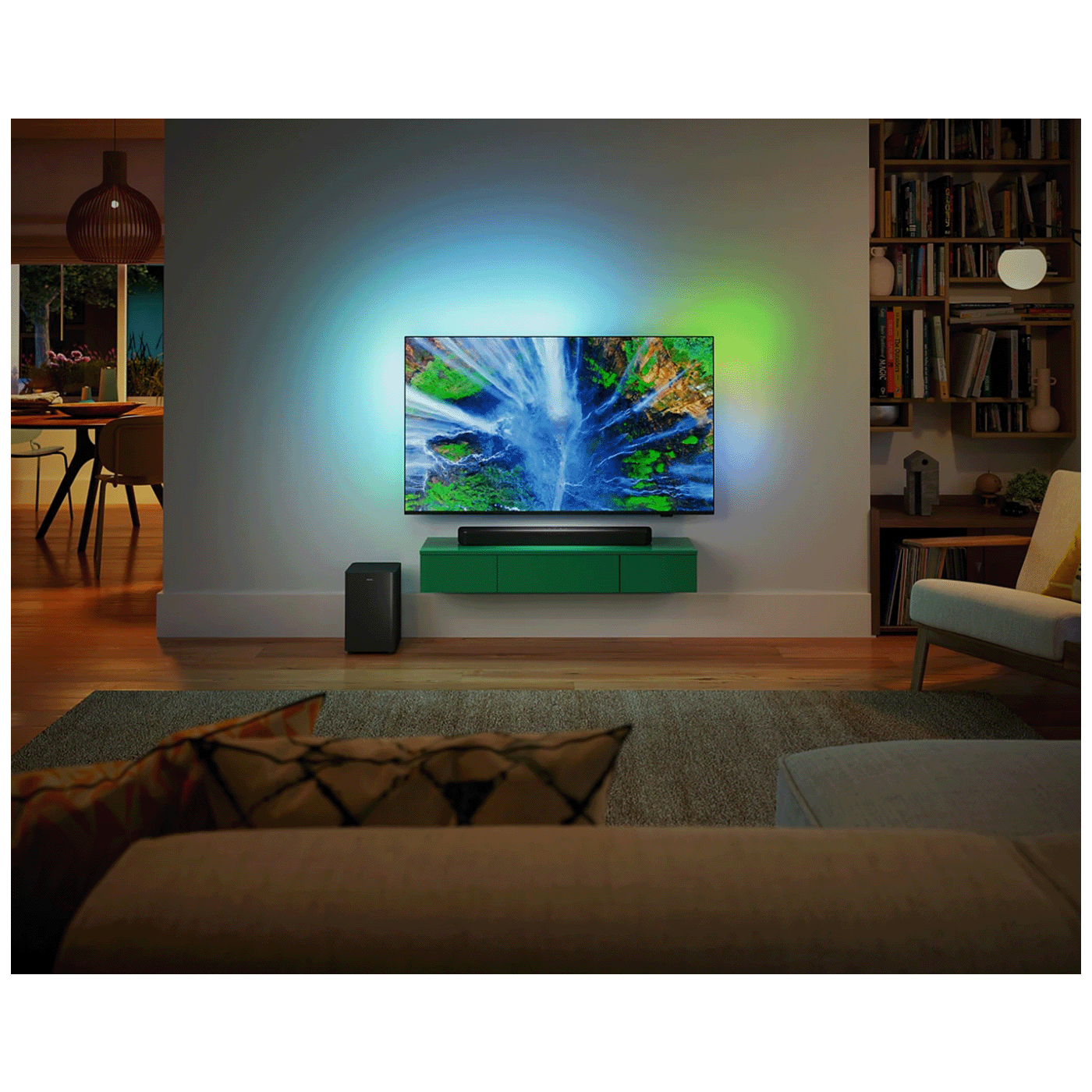 Philips Soundbar 2.1 s bežičnim niskotoncem, Bluetooth, 240 W - TAB5309/10