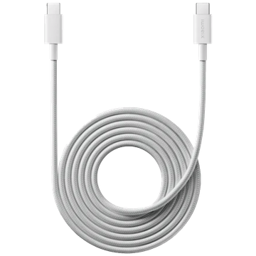 Xiaomi USB-C to USB-C kabel, dužina 2 met., 6A - Braided USB-C Cable (2m) 6A