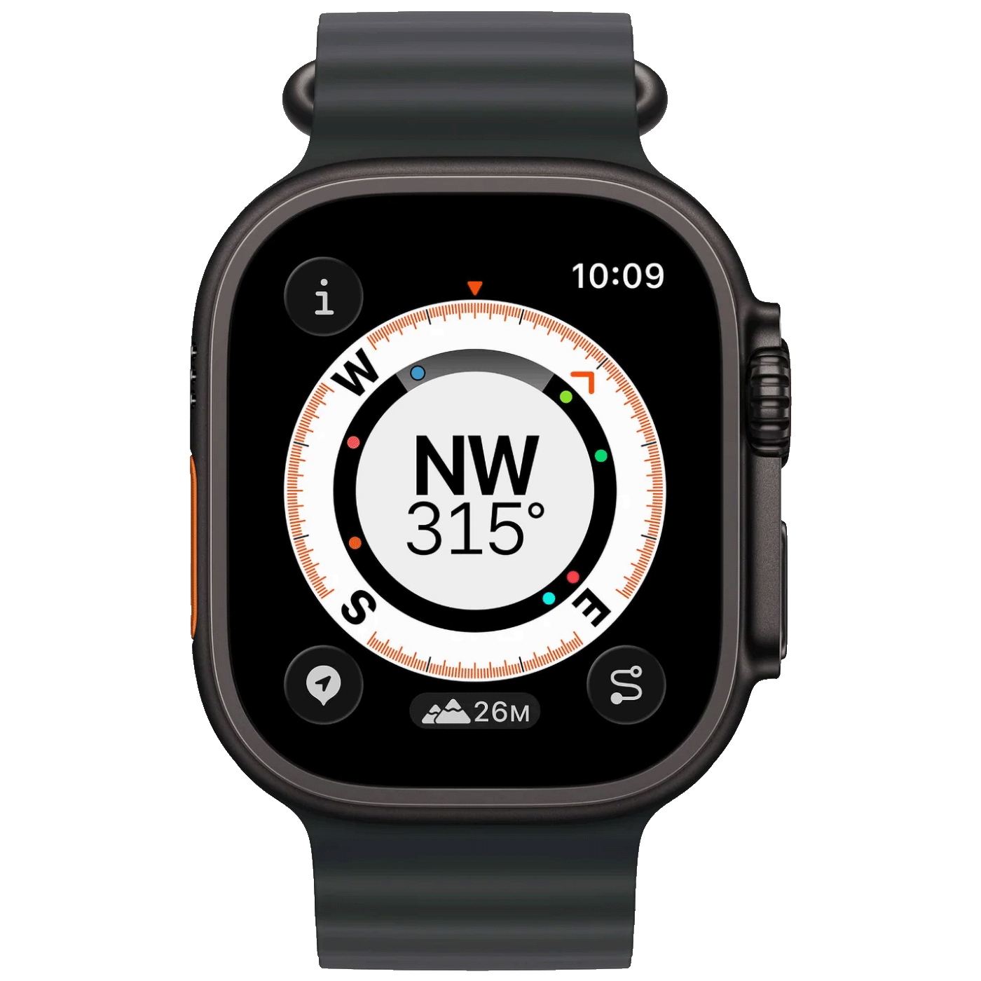 Apple Pametni sat, 1.98" LTPO3 OLED,5G,GPS,Bluetooth,WiFi,IPX6 - Watch Ultra 3 (2025) 5G 49mm Black
