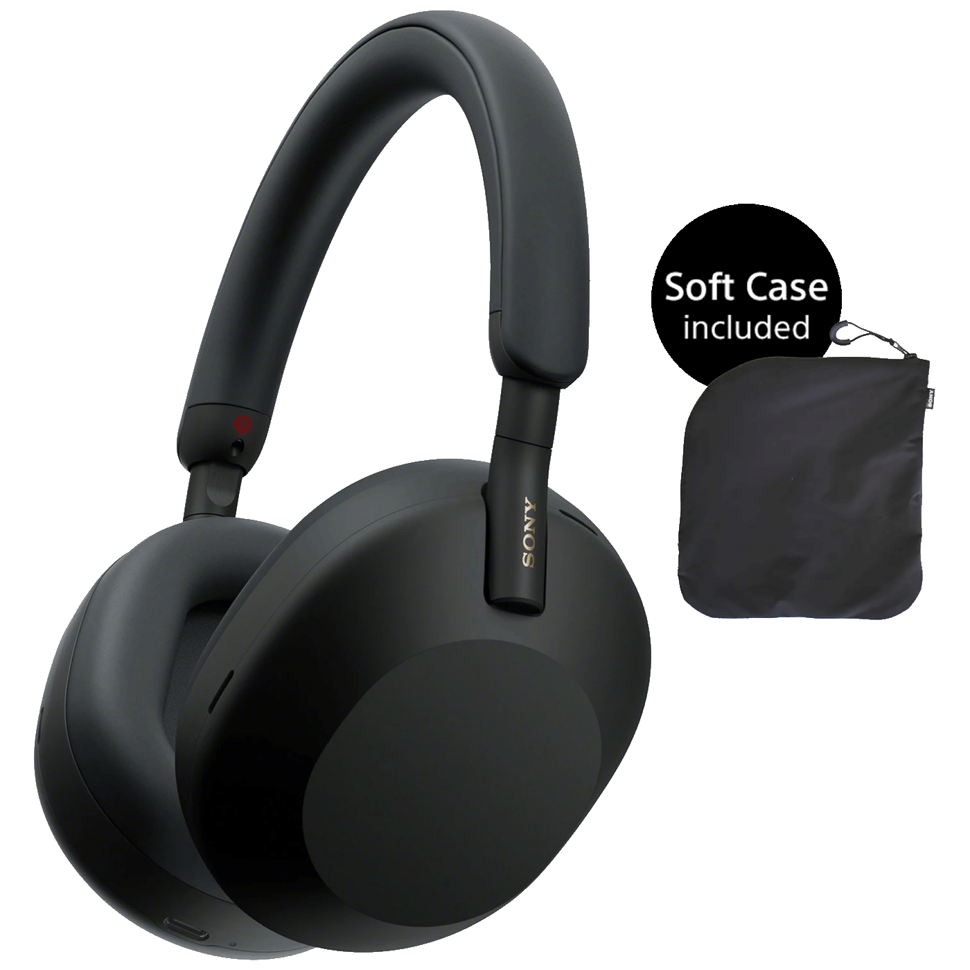 Sony Bežične/žične slušalice, Bluetooth, WH-1000XM5SA - WH1000XM5SAB.CE7
