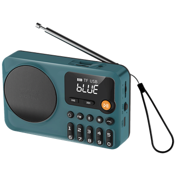 MeanIT Zvučnik bežični, FM radio, Bluetooth, USB, TF Card - B6