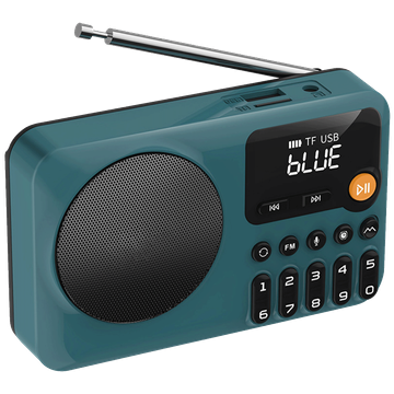 MeanIT Zvučnik bežični, FM radio, Bluetooth, USB, TF Card - B6