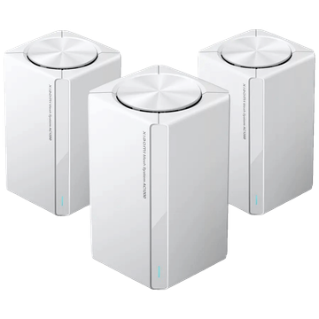 Xiaomi Wireless Mesh Router, Dual Band, up to 1200 Mbps - AC1200 Mesh (3-Pack)