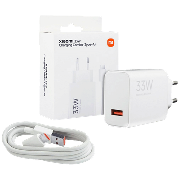 Xiaomi Punjač za Xiaomi sa USB-A to USB-C kablom, brzi, 33W - 33 W Charging Combo (Type-A)