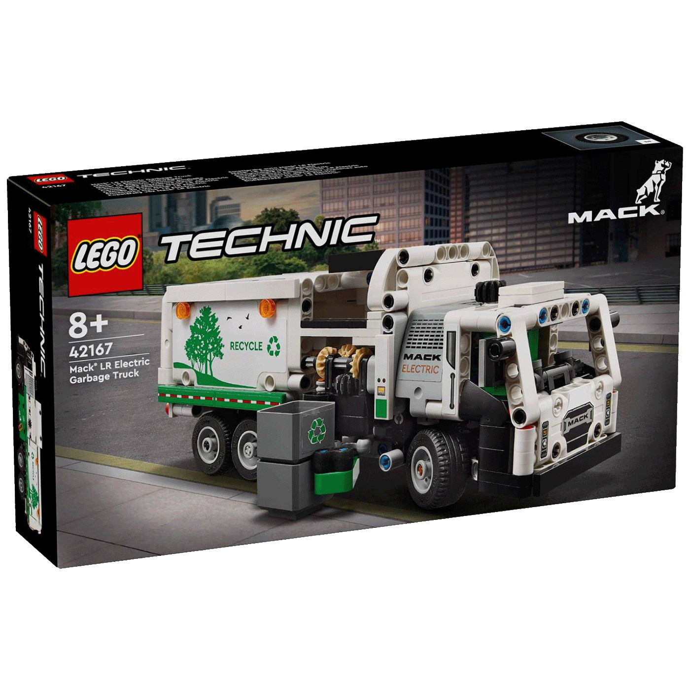 Lego Mack LR električni smetljarski kamion, LEGO Technic - Mack LR električni smetljarko