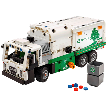 Lego Mack LR električni smetljarski kamion, LEGO Technic - Mack LR električni smetljarko