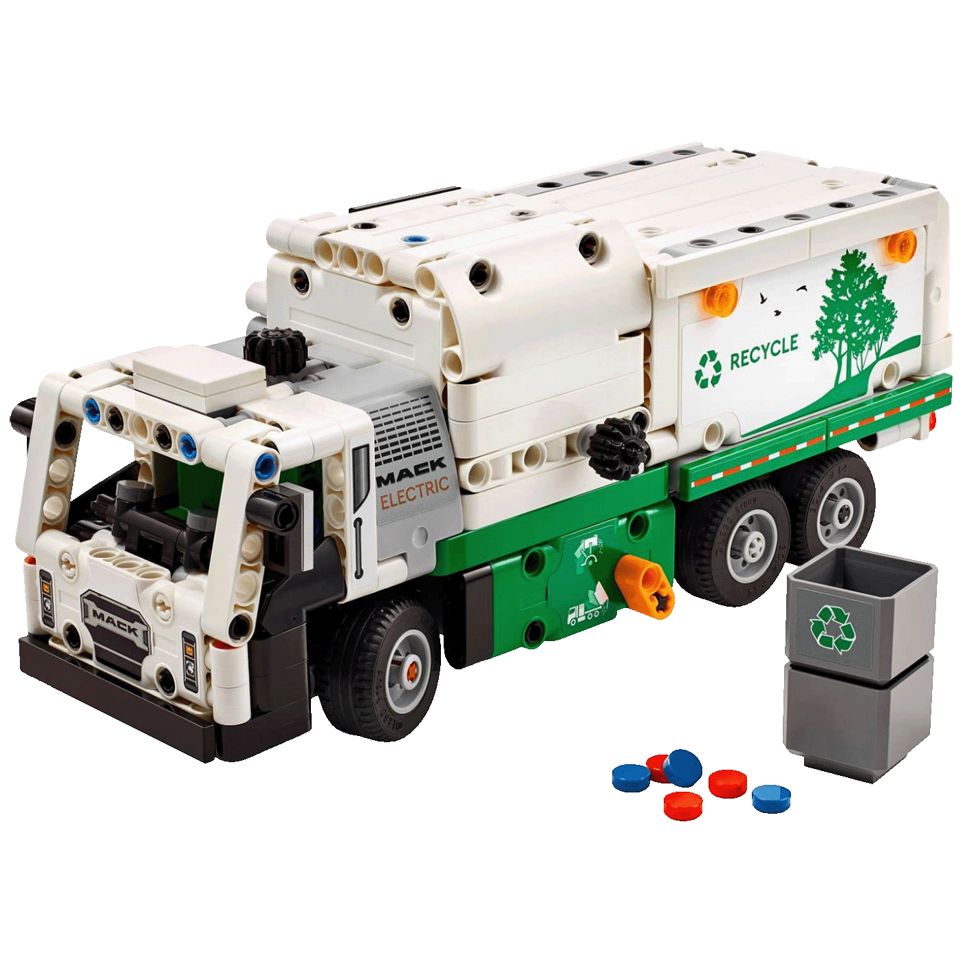 Lego Mack LR električni smetljarski kamion, LEGO Technic - Mack LR električni smetljarko