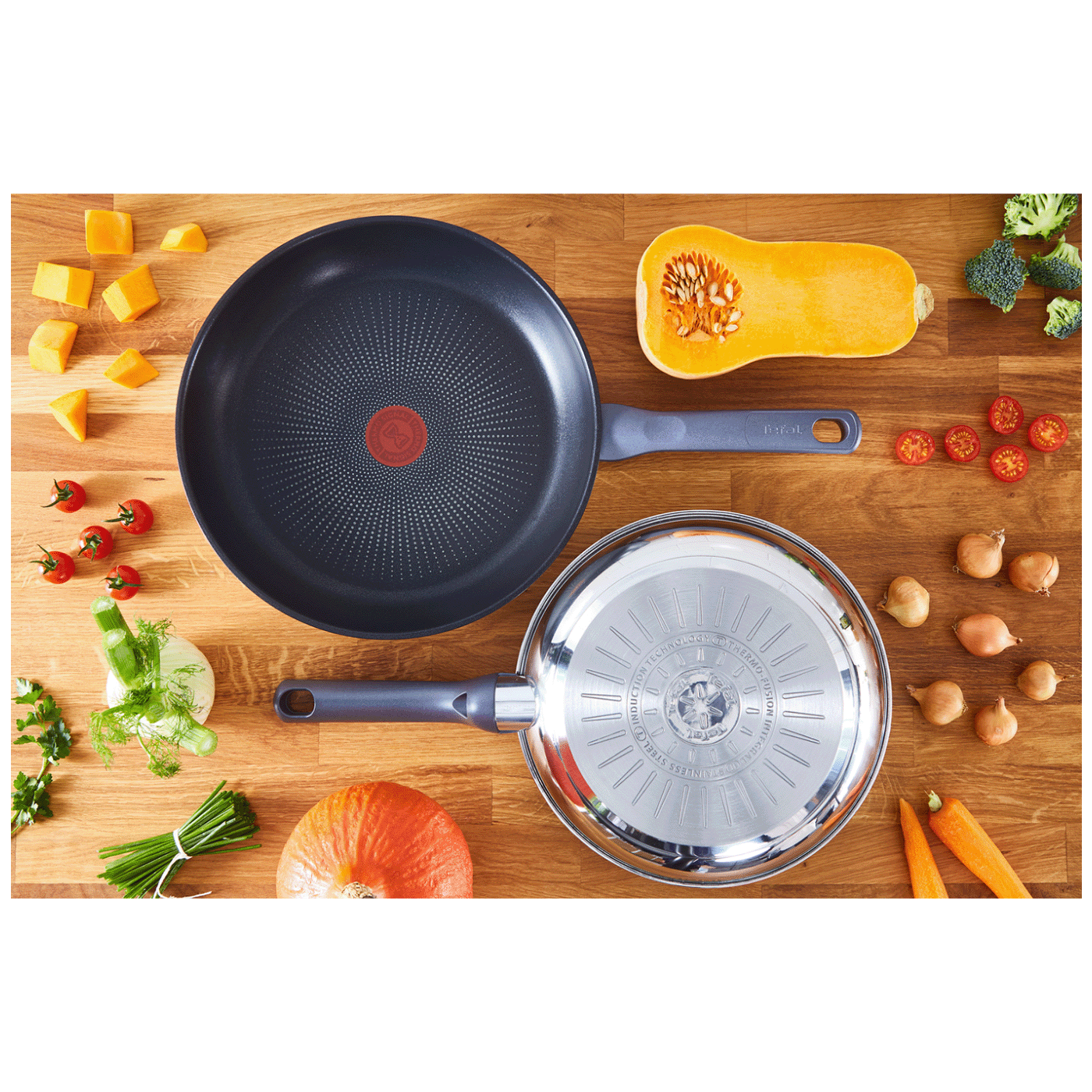 Tefal Tava Wok sa poklopcem, 28 cm, Daily Cook - G7309955