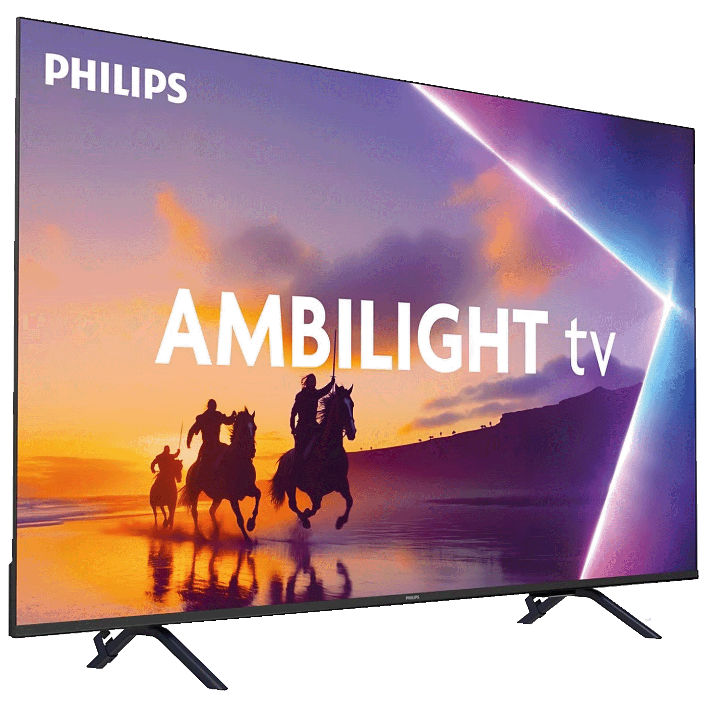 Philips Televizor Smart QLED 4K UHD 55"@Titan OS, Ambilight - 55PUS8400/12