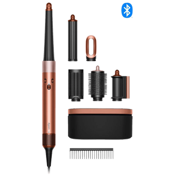 Dyson Uvijač za kosu, 1300W, Bluetooth, Multistyler - Airwrap i.d.Amber Silk/Pink C.+Wavy