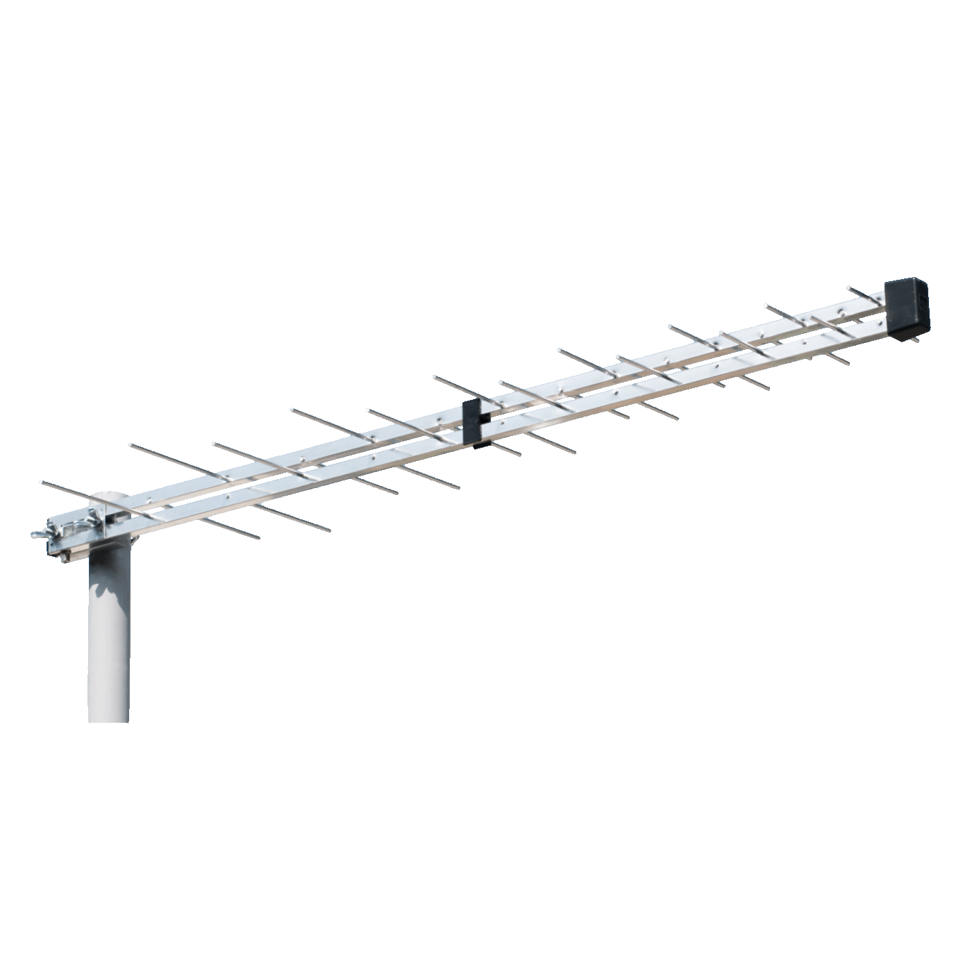 Iskra Antena Loga UHF sa pojačalom, 24,5 dB(i), RG6U 10 met. - P-2845 DTT/G SET