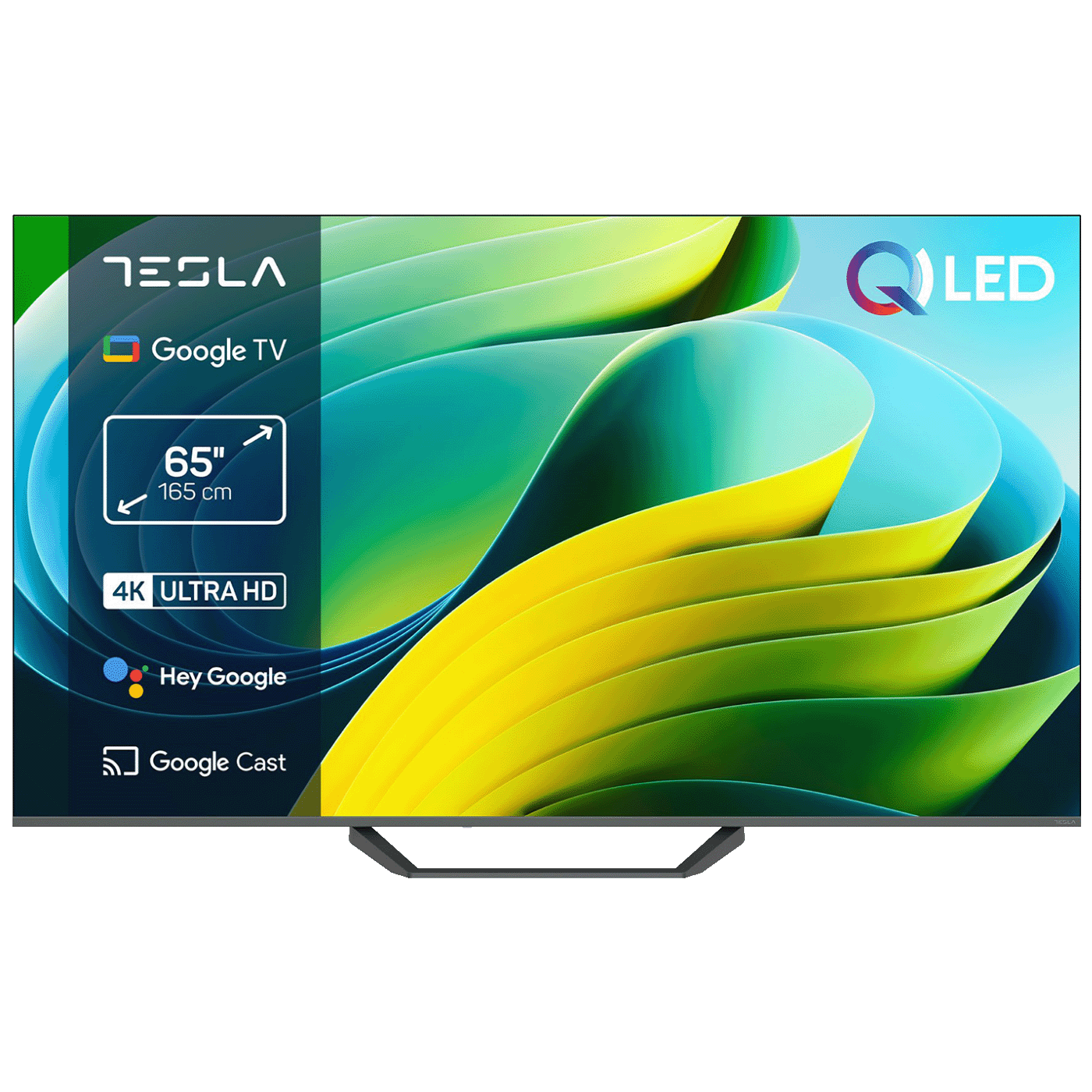 Tesla Televizor Smart QLED 4K UltraHD 65", Series 6, Google TV - Q65E655GUS