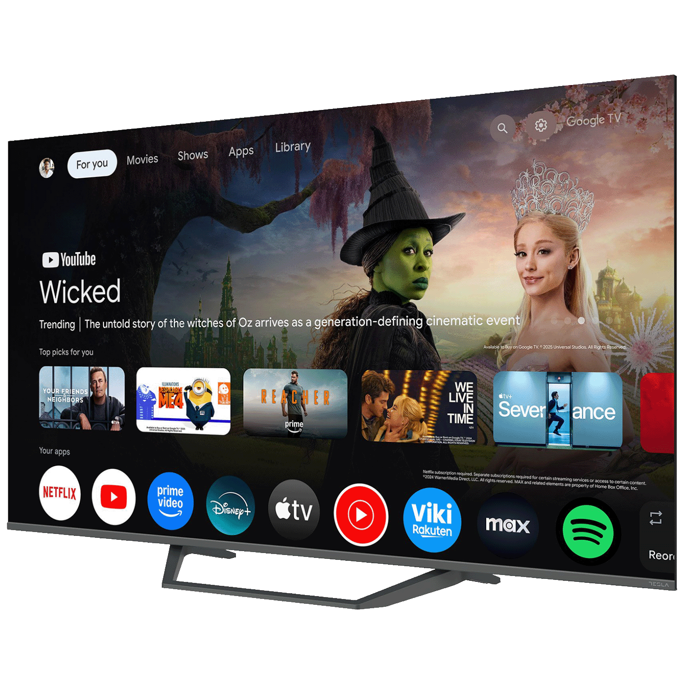 Tesla Televizor Smart QLED 4K UltraHD 65", Series 6, Google TV - Q65E655GUS