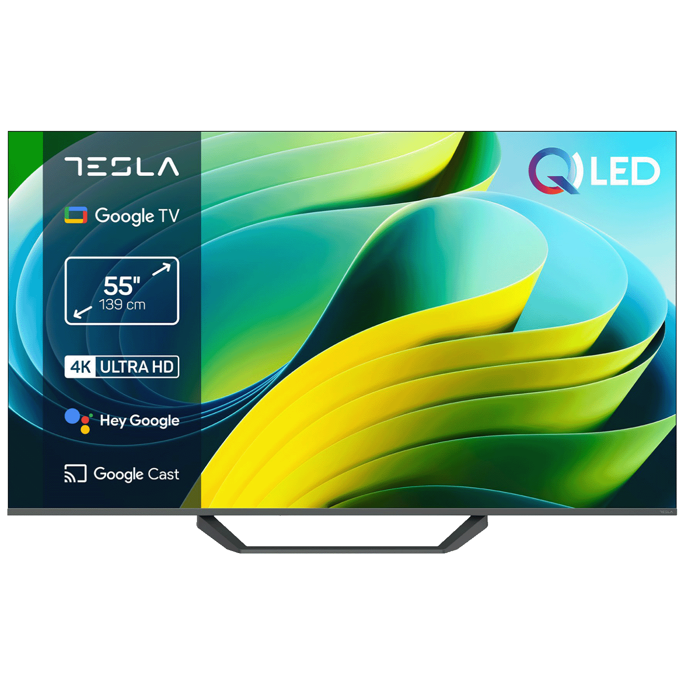 Tesla Televizor Smart QLED 4K UltraHD 55", Series 6, Google TV - Q55E655GUS
