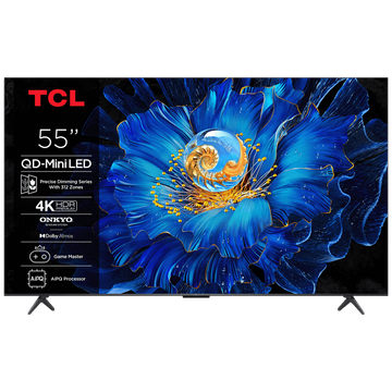 TCL Televizor Smart QD-Mini LED 4K UltraHD 55", Google TV - 55C6KS