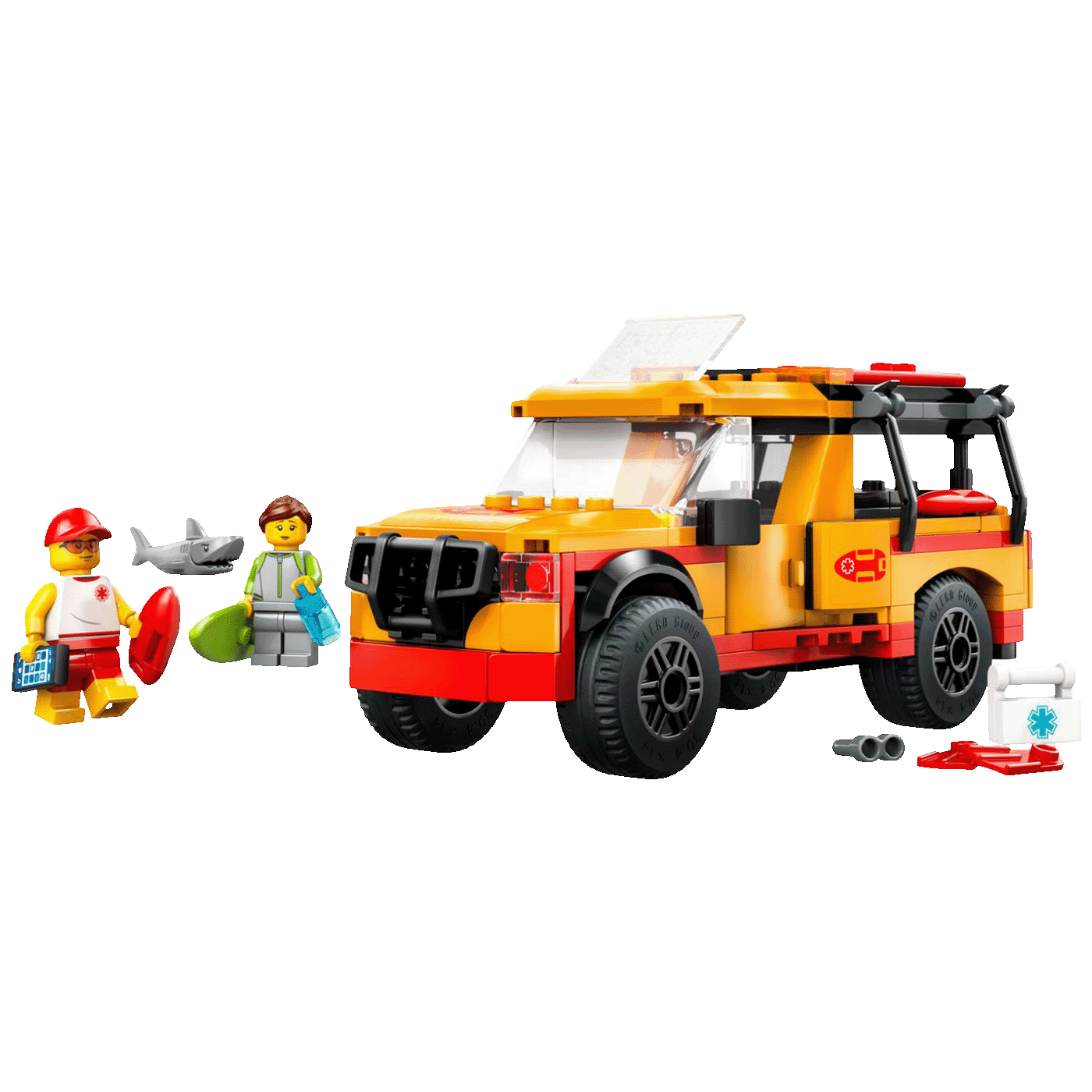 Lego Kamion spasilačke službe na plaži, LEGO City