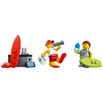 Lego Kamion spasilačke službe na plaži, LEGO City