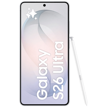 Samsung Smartphone 6.9", 5G, Octa Core 7.74GHz, RAM 12GB, 200Mpixel - Galaxy S26 Ultra 12GB/512GB White
