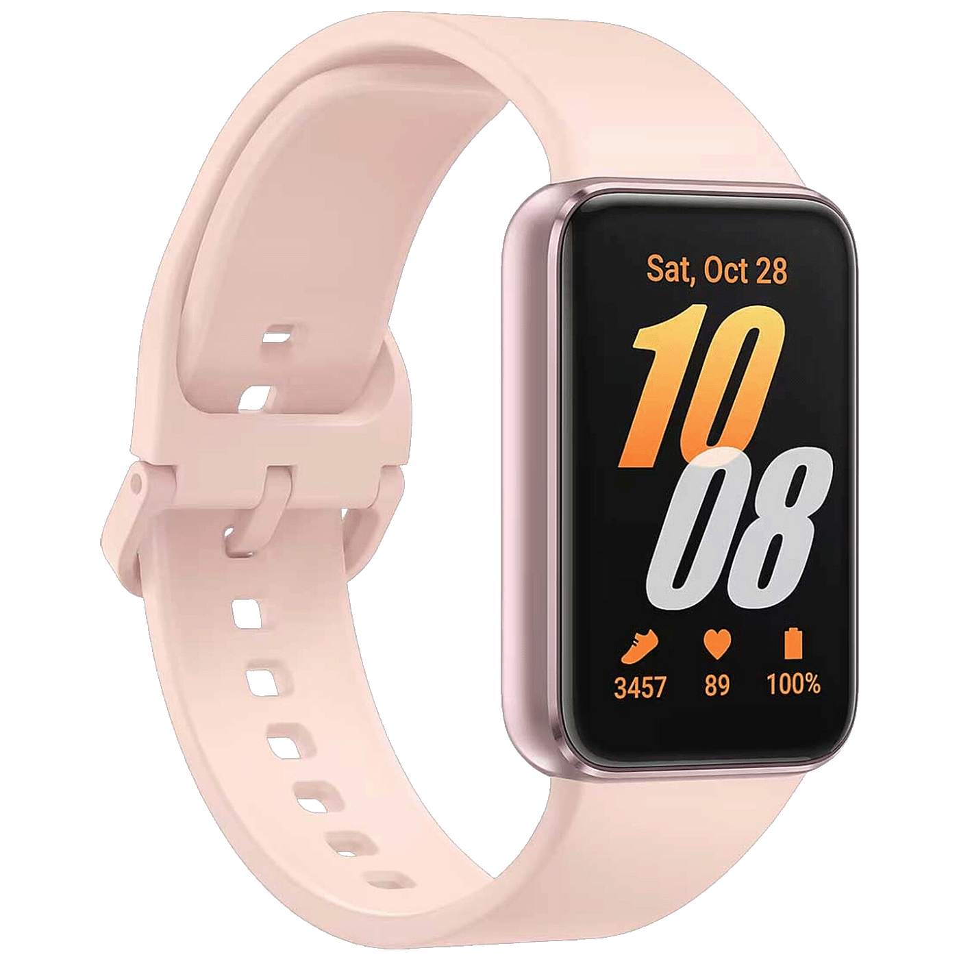 Samsung Pametni sat, R390, 1.6", vodootporan, WiFi, BT, 208 mAh - Galaxy Fit3 Pink Gold
