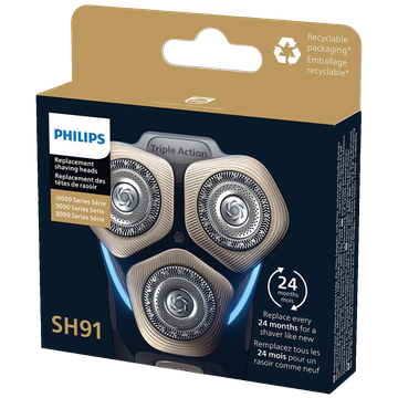 Philips Zamjenske glave za brijanje, za seriju S8000, S9000, i9000 - SH91/50