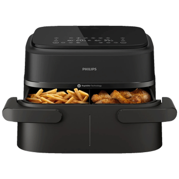 Philips Friteza na vrući zrak, 2450W, Dual Zone, zapremina 7 lit. - NA150/00 Dual