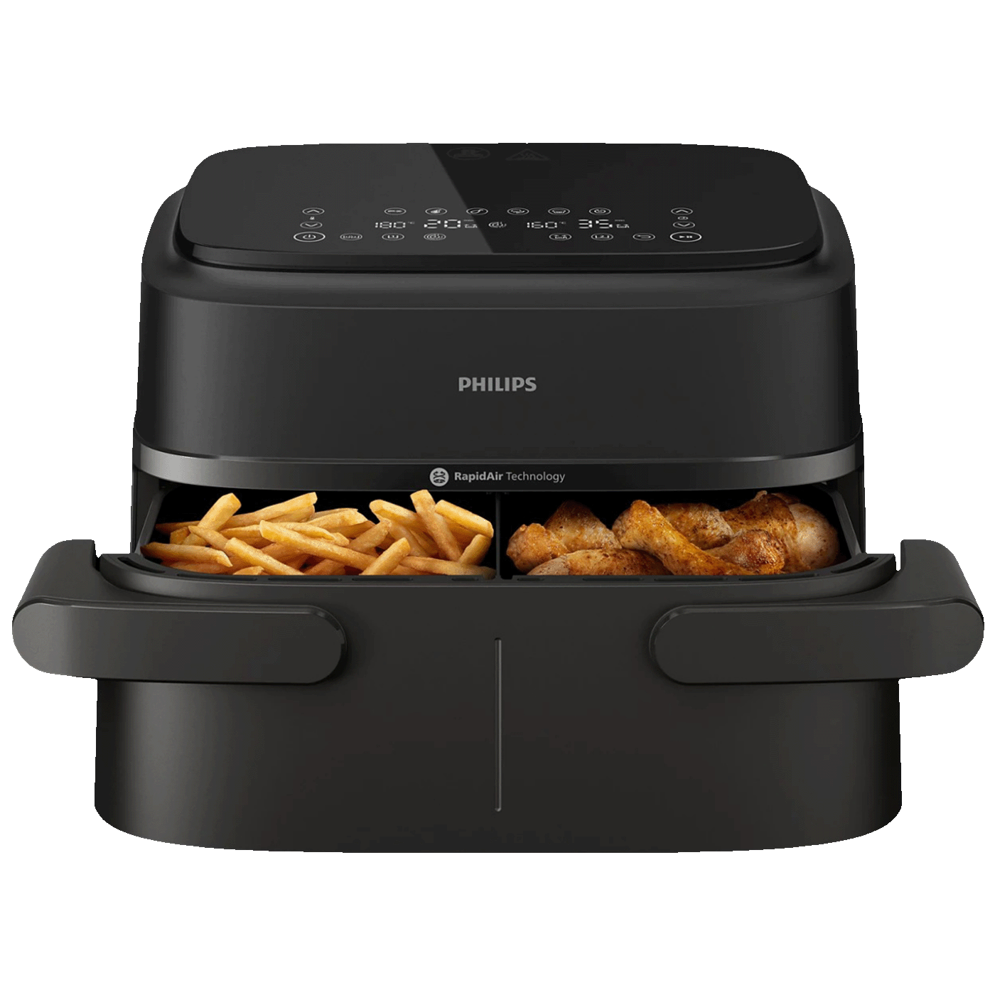 Philips Friteza na vrući zrak, 2450W, Dual Zone, zapremina 7 lit. - NA150/00 Dual